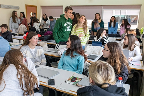 Alumnos en aula de la UCO